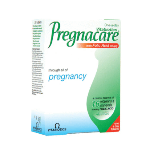 Vitabiotics Pregnacare 30 Tabletفيتابيوتيكس بريجناكير فيتامينات خلال فترة الحمل 30 قرص