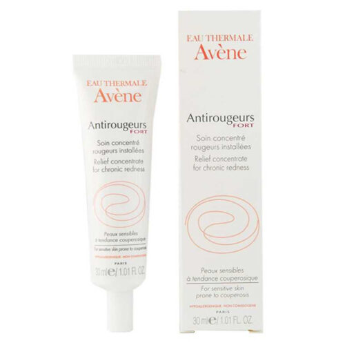 Avene Antirougeurs Fort Cream 30Ml أفين أنتيروجورس كريم لتخفيف الاحمرار وتهيج الجلد 30 مل