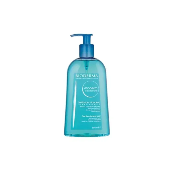 بيوديرما أتوديرم جل استحمام للبشرة الجافة 500 ملBioderma Atoderm Gel Douche Gentle Shower Gel 500Ml