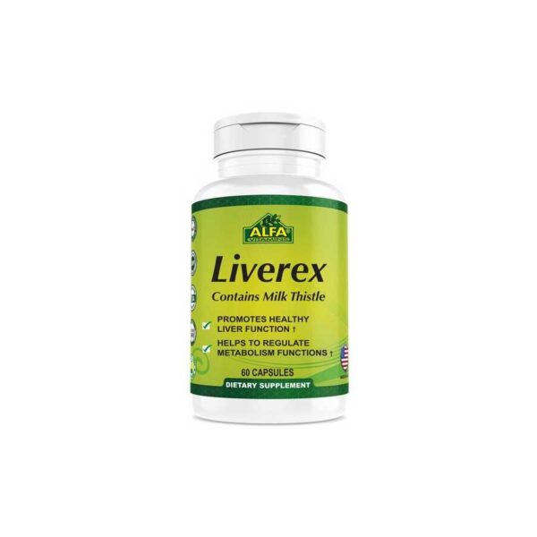 Alfa Liverex 60Cap الفا ليفريكس 60 حبة