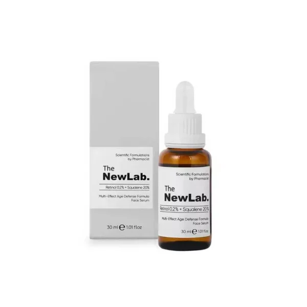 The NewLab Anti-Aging Serum Retinol 0.2%+ Squalene 20%, 30Ml  ذا نيولاب سيرم مضاد للشيخوخة ريتينول 0.2%+ سكوالين 20%، 30 مل