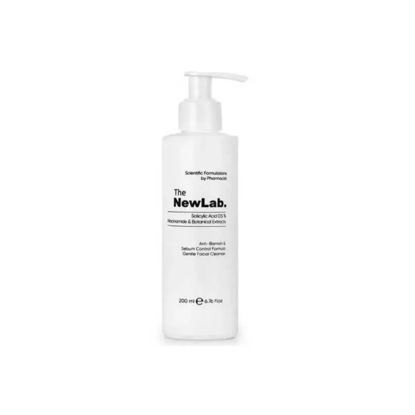 The NewLab Anti-Acne & Sebum Control Facial Cleanser 200Ml ذا نيولاب منظف ​​الوجه المضاد لحب الشباب والتحكم في الدهون ، 200 مل