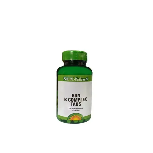 Sun Natural Sun B Complex 60Tab صن ناتشورالز صن ب كومبلكس 60 قرص