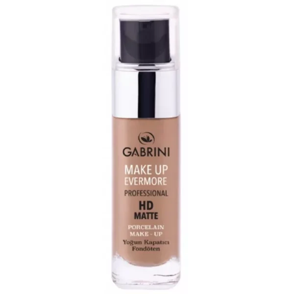 Gabrini Matte Foundation Professional HD Matte Foundation 02 كريم أساس جابريني مات بروفيشنال اتش دي مات فاونديشن 02