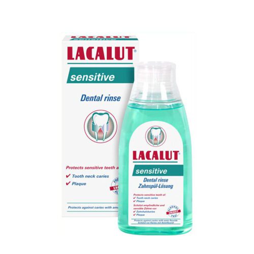 Lacalut Sensitive MouthWash 300Ml -  لاكولوت حساس الفم غسل 300ML