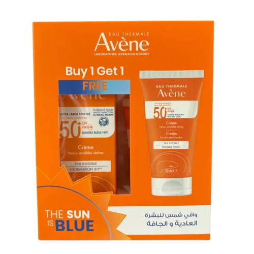 Avene Spf50+ Sunblock Cream 50ml 1+1 Offe