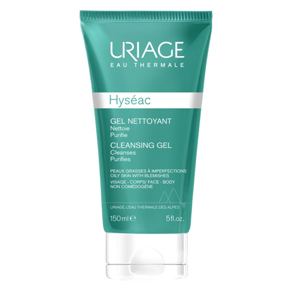 Uriage Hyseac Face Cleansing Gel 150Ml -  جل تنظيف الوجه هيسياك من يورياج 150 مل