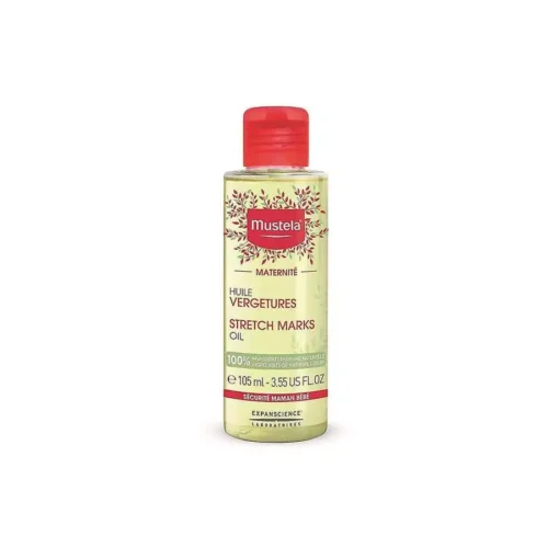 Mustela Stretch Marks Prevention Oil 105Ml  موستيلا زيت للوقاية من علامات تمدد الجلد 105 مل