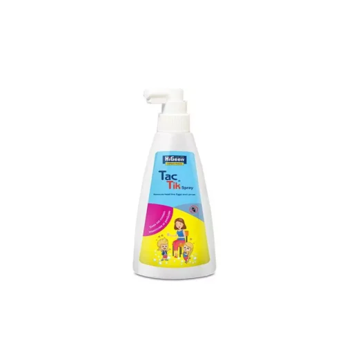 Higeen Tac Tik Head Lice Spray 150Ml  هايجين تاك تيك بخاخ لقمل الرأس 150 مل