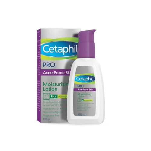 CETAPHIL PRO ACNE PRONE SKIN MOISTURIZING LOTION 120ML  لوشن سيتافيل برو المرطب للبشرة المعرضة لحب الشباب 120 مل