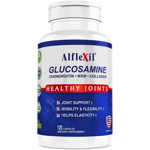 Alflexil Healthy Joint Suppliment 60 Capsule مكمل غذائي صحي للمفاصل من ألفليكسيل، 60 كبسولة