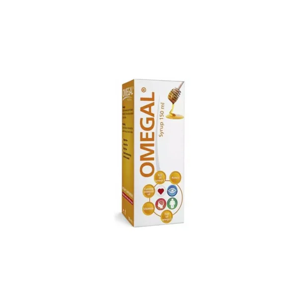Omegal Omega 3 Kids Syrup 150ml اوميغال شراب أوميغا للاطفال ١٥٠مل