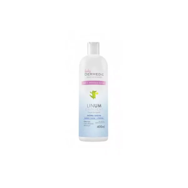 Dermedic Linum Emolient Eczema Lotion 400Ml ديرمديك لينوم لوشن الجسم للإكزيما 400 مل