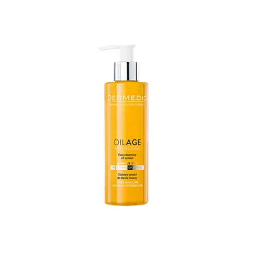 Dermedic Oilage Face Cleansing Oil Syndet 200ML  ديرميديك أويل إيج زيت منظف للوجه 200مل