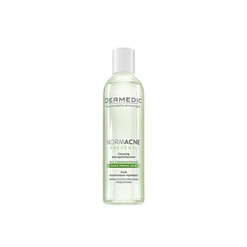 Dermedic Normacne Cleansing Toner Oily Skin 200Ml ديرميديك نورم أكني تونر الوجه المنظف للبشرة الدهنية 200 مل