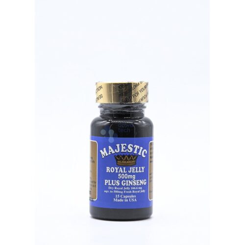 Majestic Royal Jelly 500 15Cap ماجستيك رويال جيلي 1000 مجم  ١٥قرص