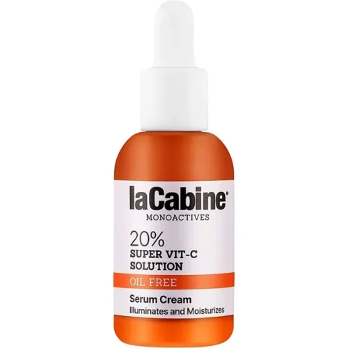 Lacabine Super Vit-C 2 IN 1 Serum Cream 20% 30ML | لاكابين سوبر فيتامين C 2 في 1 – تركيز 20% حجم 30 مل