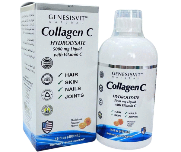 Genesisvit Collagen Liquid 480Ml جينيسيسفيت كولاجين سائل
