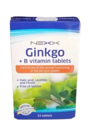 Nexx Ginko + Vitamin B Tablet 32
