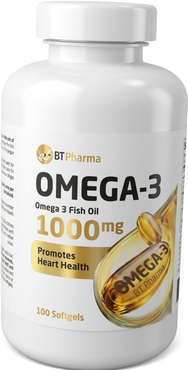 Bt Pharma Omega 3 - 100 cap